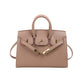 Chic Mini Birkin-Inspired Lock Crossbody Satchel Bag