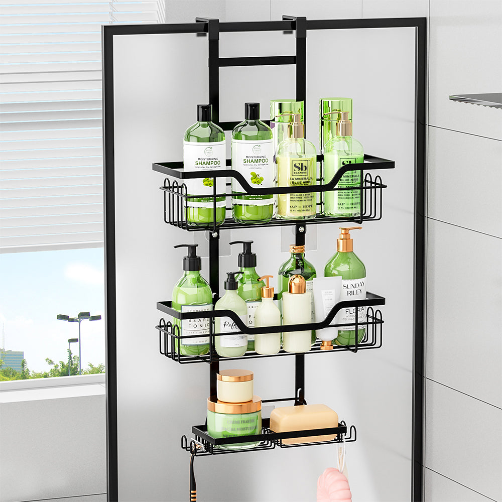 Over the Door Shower Organiser with Baskets