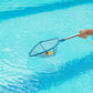 Pool Hand Leaf Skimmer Net with Aluminium Pole