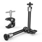 SmallRig11 Inches Adjustable Articulating Magic Arm with Super Clamp and 1/4" Thread Holes for LCD Monitor LED Lights and Cameras