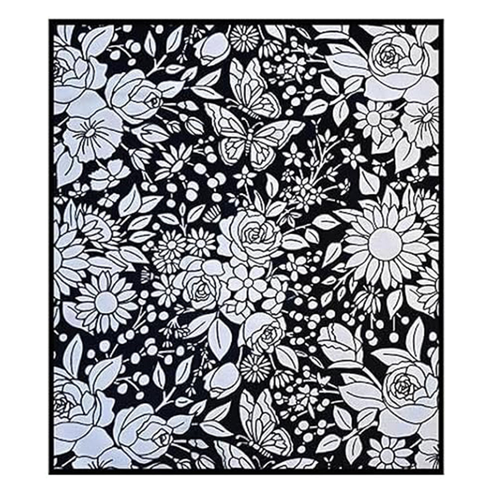 DIY Washable Coloring Blanket Reusable Coloring Art Mat-Style 1