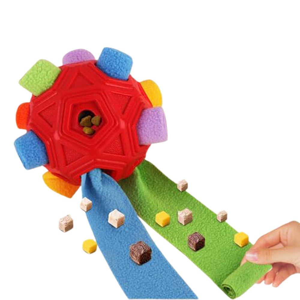 Dog Snuffle Ball Slow Feeder Puzzle Toy for Treats