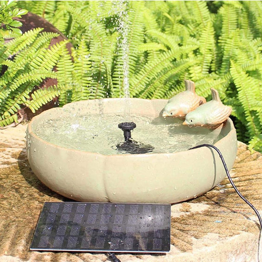 Solar Floating Fountain Pump for Pond and Garden Decoration