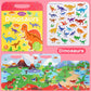Reusable Jelly Sticker Books for Toddlers