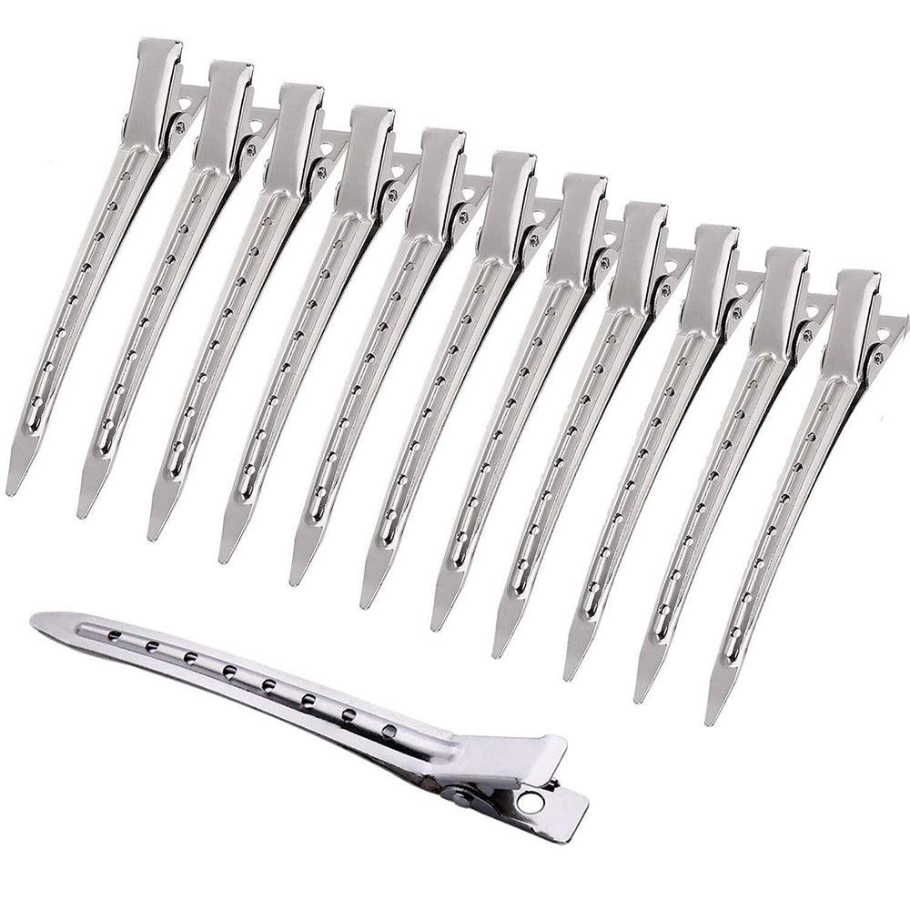 12Pcs Metal Duck-Billed Hair Clips for Hair Styling