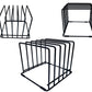 5 Slot Kitchen Organizer Rack Dish and Cutting Board Holder for Cabinet Countertop Pantry