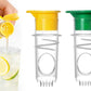 2Pcs Lemon Squeezer Screw Top Portable Citrus Juicer for Lemon Lime Orange