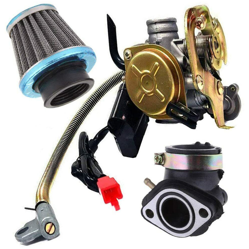 Carburetor Replacement Kit for 50cc 4 Stroke Scooter with 18mm Intake