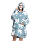 Hooded Blanket Hoodie Ultra Plush Comfy Sweatshirt Fleece-Style 2