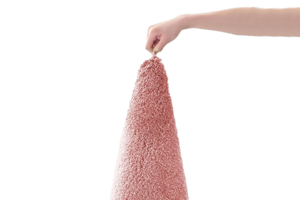 Non Slip Shaggy Bath Mat Ultra Soft Thick Fluffy Pile Non Slip Bath Rug-Pink