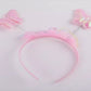 Girl's Luminous Princess Skirt and Wings Fairy Wand Headband Set