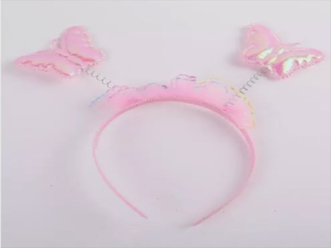 Girl's Luminous Princess Skirt and Wings Fairy Wand Headband Set