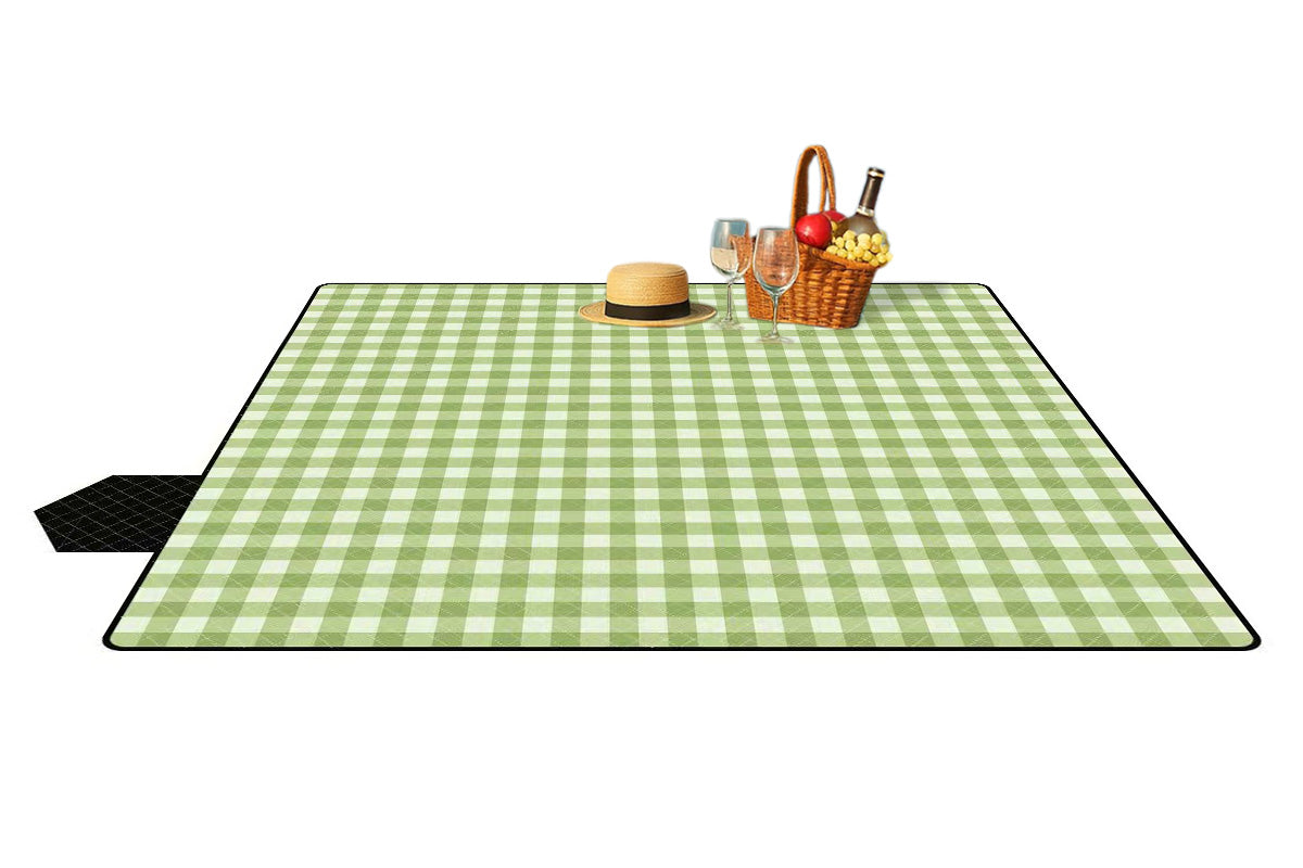 Single Shoulder Picnic Blanket for Outdoor Park Grass Travel Hiking Camping
