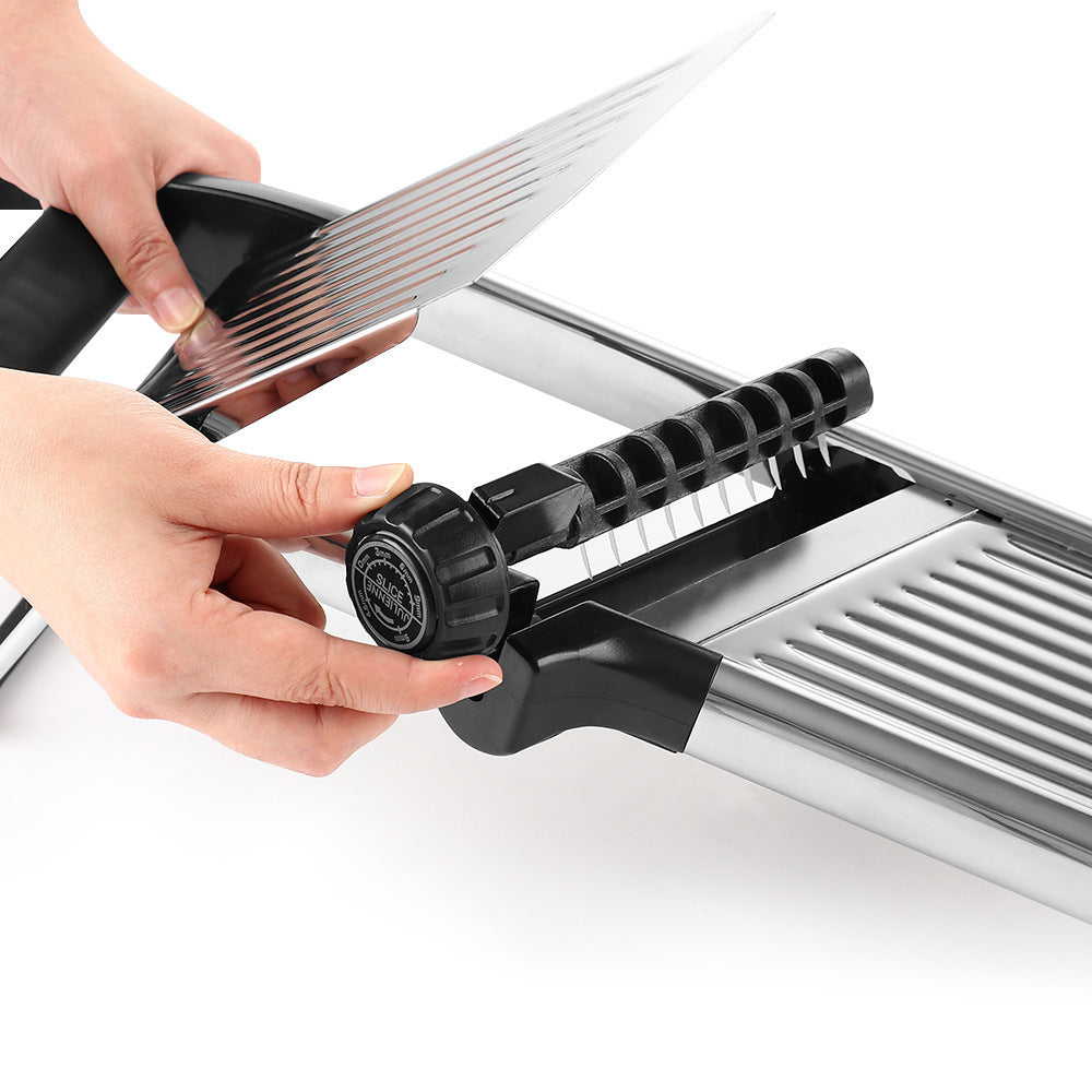 Stainless Steel Adjustable Mandoline Food Slicer for Kitchen