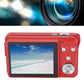 Digital Camera 2.7inch Screen Anti Shake 4k 56MP 20x Zoom Fill Light 750mAh Portable Digital Camera