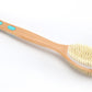 Dry Brushing Body Brush Back Scrubber for Shower Exfoliating Bath Bristle Brush
