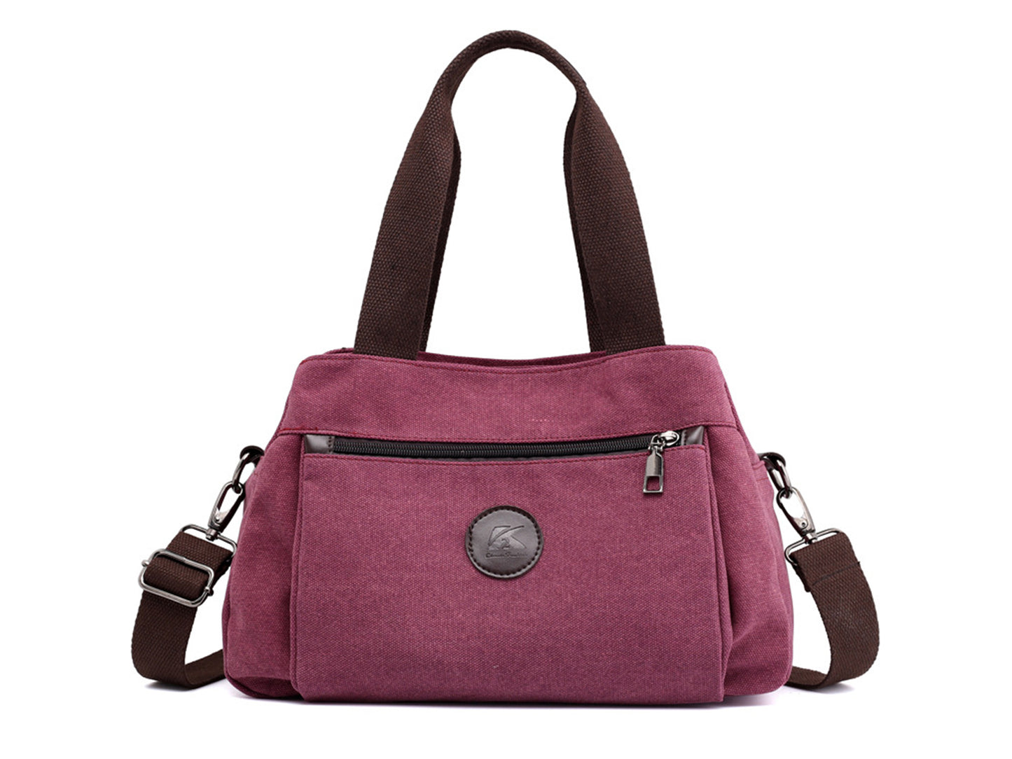 Crossbody Bag Three Compartments Satchel Handbags Purse Messenger Shoulder Bags