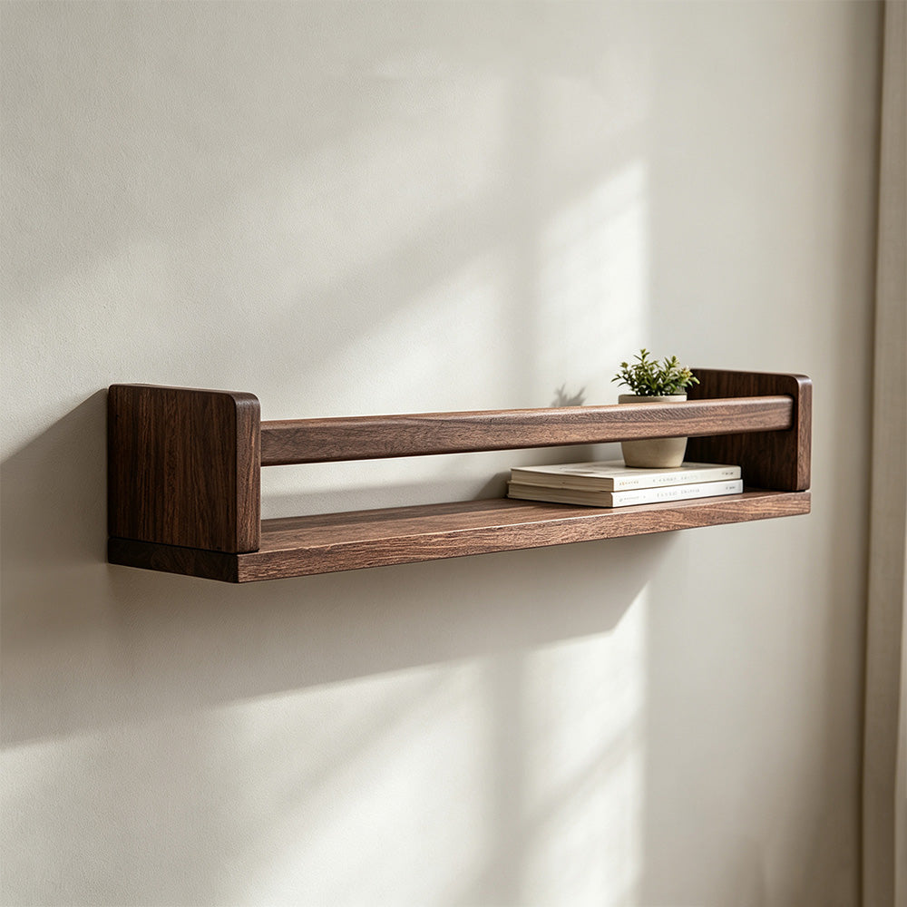 3 Pack Floating Wall Mounted Book Display Shelves