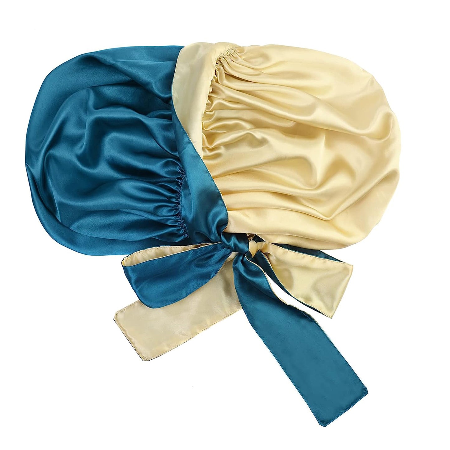 Adjustable Double Layer Women's Satin Sleeping Wrap Hair Bonnet