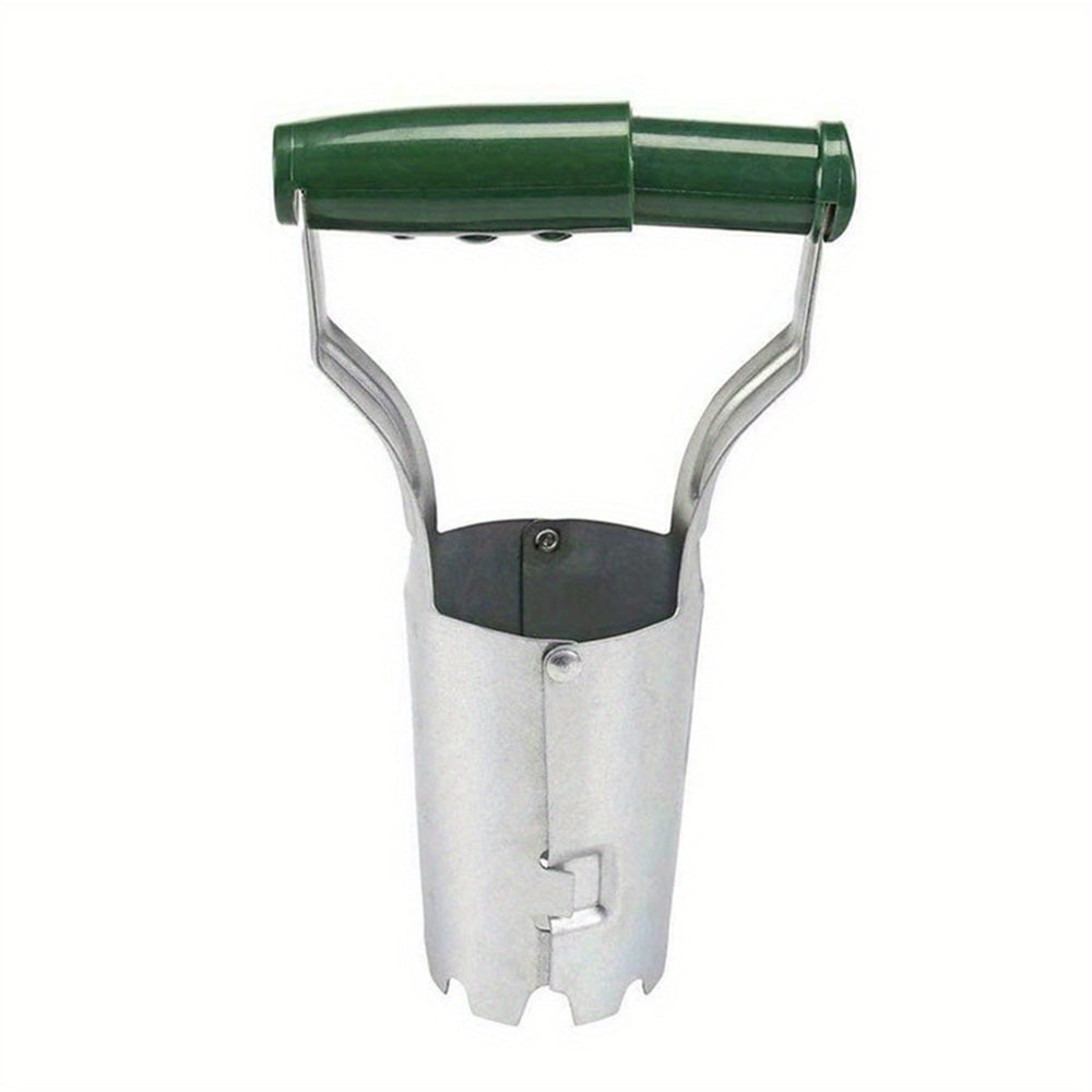 Garden Bulb Planter Tool with Depth Markers for Transplanting and Seedling Removal