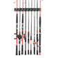 Fishing Pole Holder Holds Up to 9 Rods or Combos for Rods of Diameter 3 to 19mm
