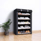 6-Layer Portable Shoe Storage Rack Cabinet