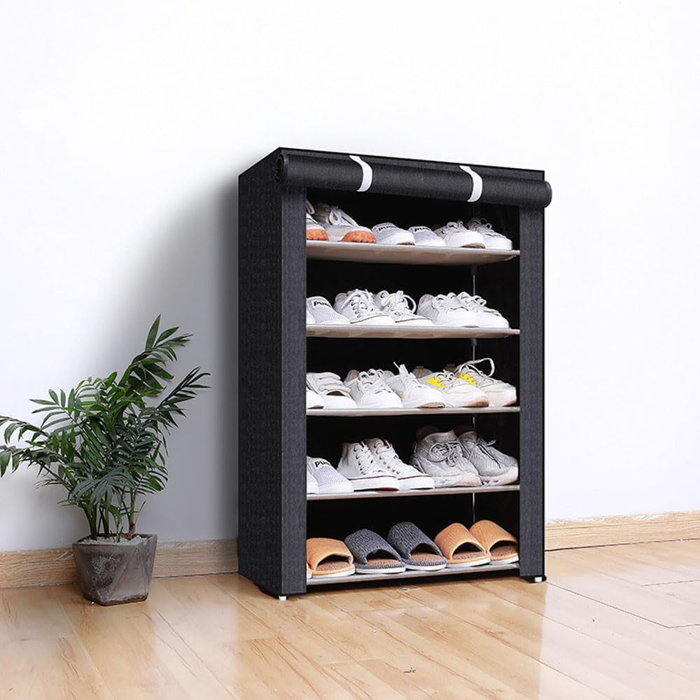 6-Layer Portable Shoe Storage Rack Cabinet