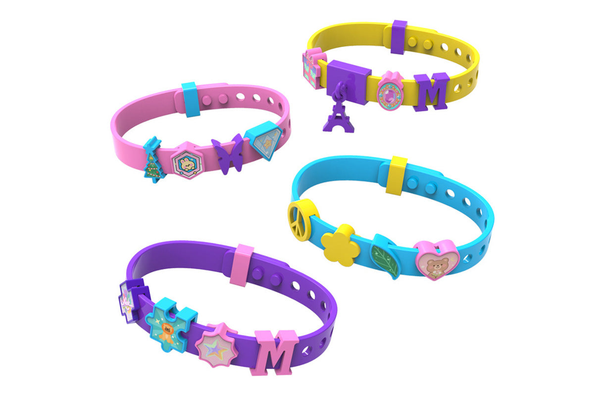 DIY Friendship Bracelet Making Kit With Stickers Wrist Band Craft Kit For Girls