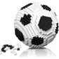 1000pcs Soccer Ball Building Blocks Football Building Blocks Toy Micro Mini Bricks Assembly Toy