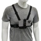 6-Piece Head Strap and Chest Harness Mount Kit for Phone Action Camera