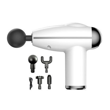 Portable Muscle Massage Gun for Back Neck Muscle Relieve with 4 Massage Heads