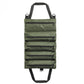 Roll Up Tool Bag Wrench Pouch Oxford Canvas Tool Organizer with 5 Zippered Pockets