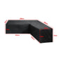 Waterproof L-Shape Outdoor Furniture Cover Waterproof Outdoor Sectional Cover