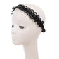Plaited Headband Adjustable Stretch Hairpiece Hair Extension Headband For Women