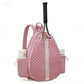 Multi-functional Sports Quilted Tennis Backpack Holds 2 Rackets