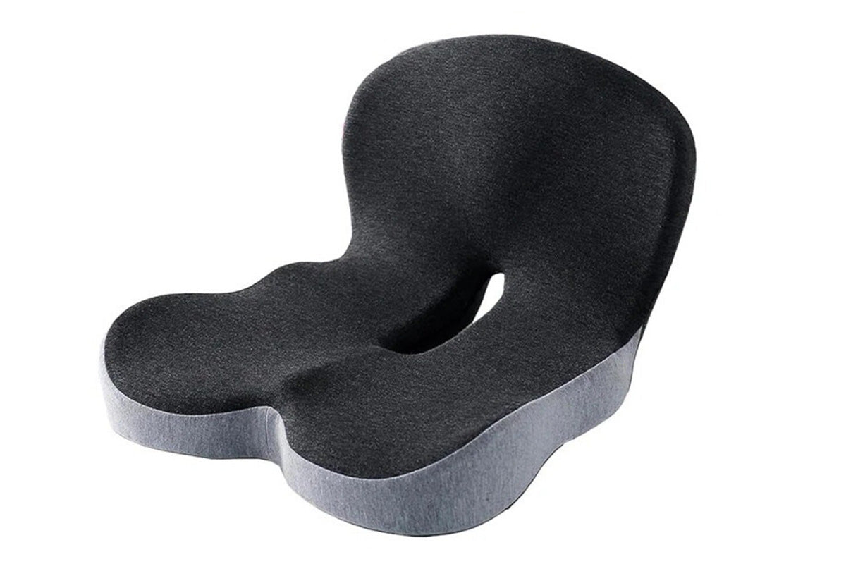 1 Piece Memory Foam Seat Cushion Ergonomic Back Support