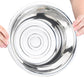 5 Piece 410 Stainless Steel Colander and Mixing Bowl Set 22 to 30cm
