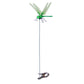 3PCS Outdoor Fake Dragonfly Rod Clip 3D Dragonfly Garden Decoration