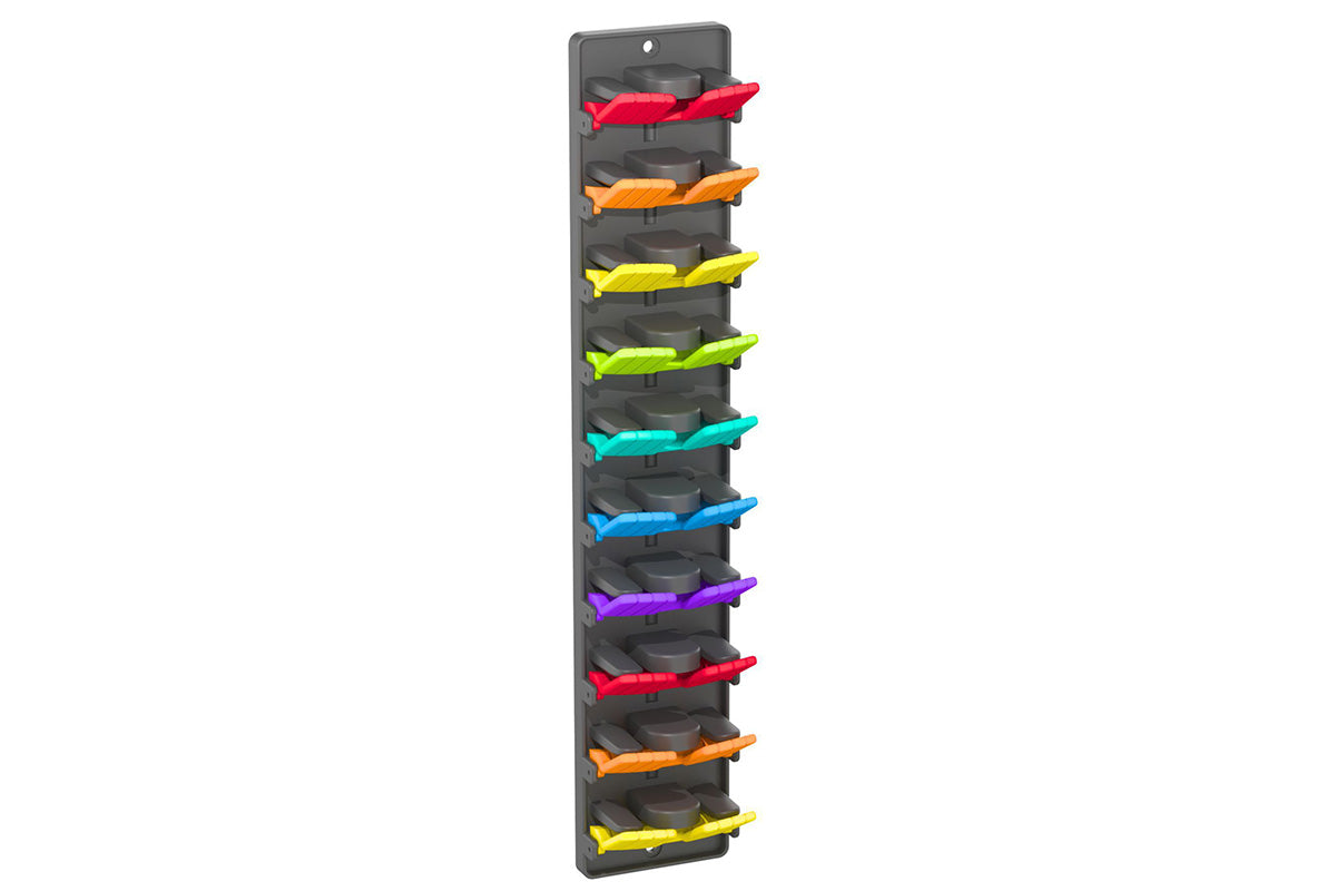Hat Organizer Built In Spring Clips For Baseball Caps Wall Mount Closet Hat Rack Holder