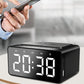 Wireless Charging Bluetooth Speaker with LED Digital Alarm Clock and FM Radio