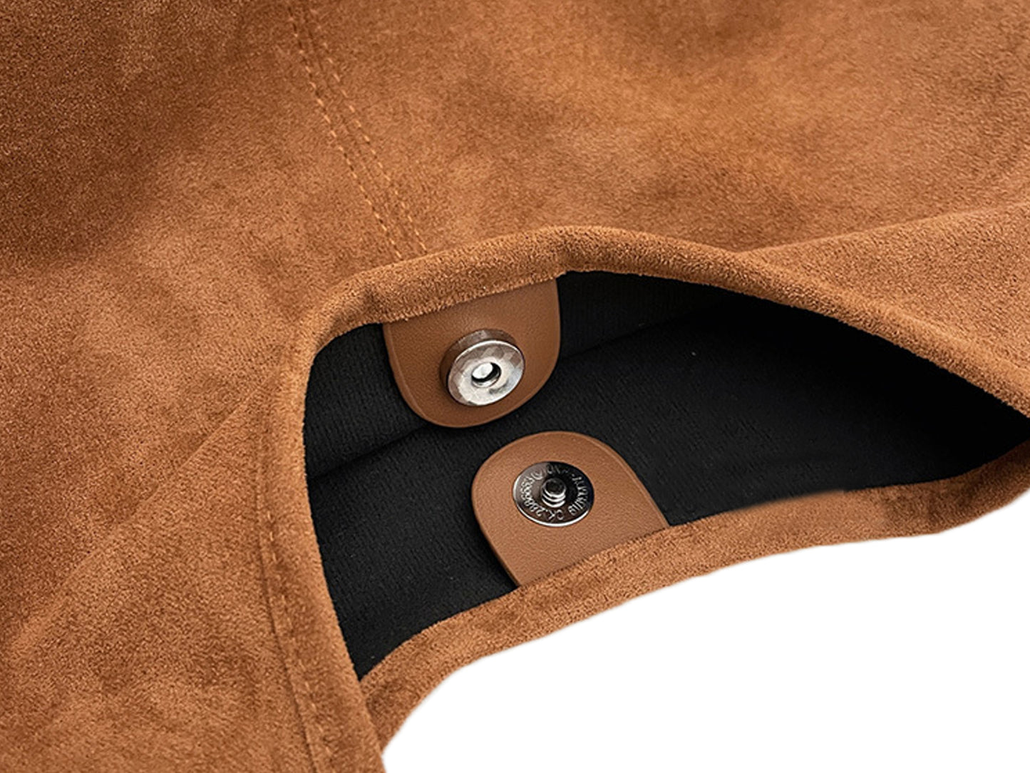 Bucket Bag with Purse Suede Bag Suede Tote Bag Suede Hobo Bags