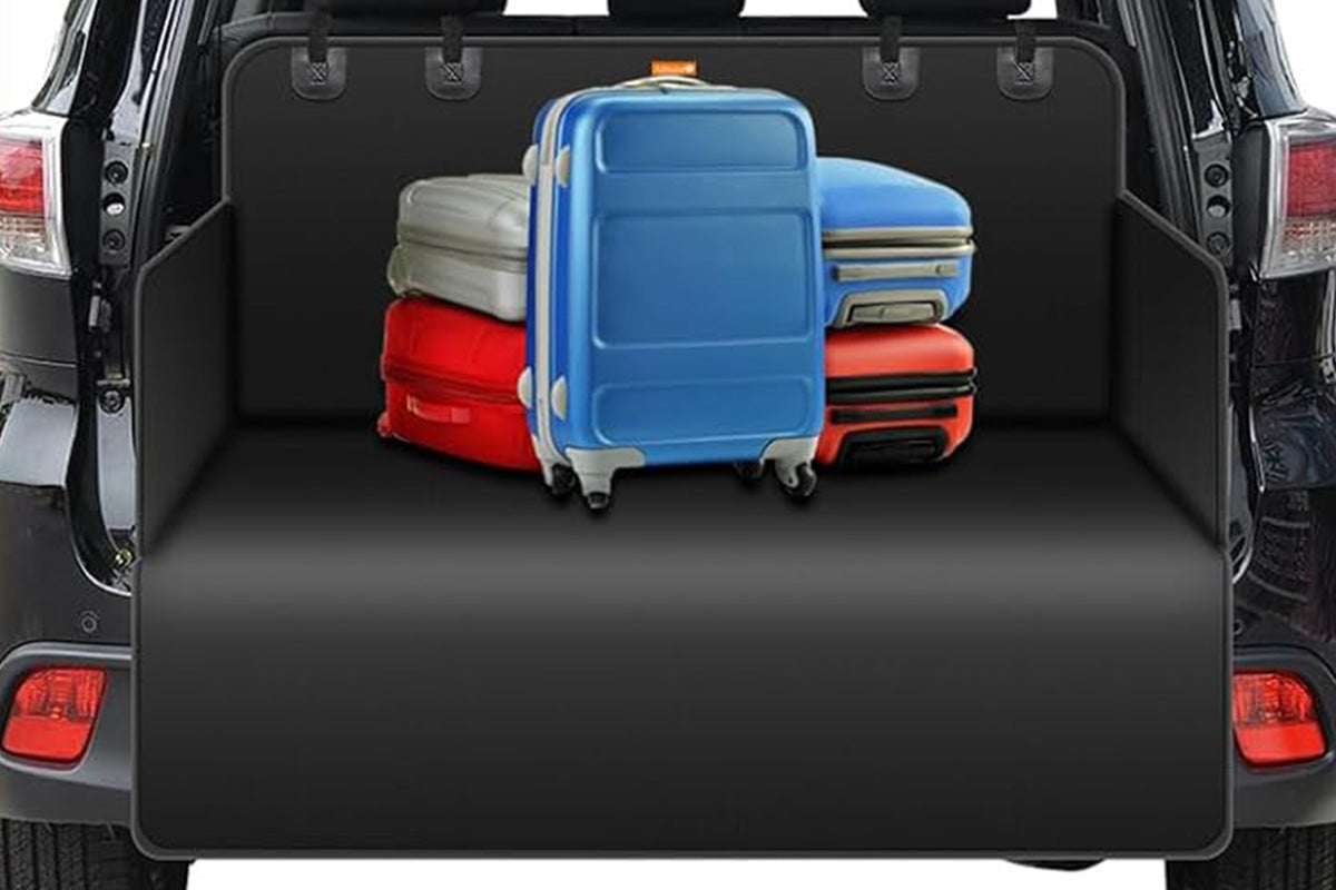 Waterproof Car Trunk Liner for Pets Anti-Slip Scratch-Resistant Dog Cargo Mat