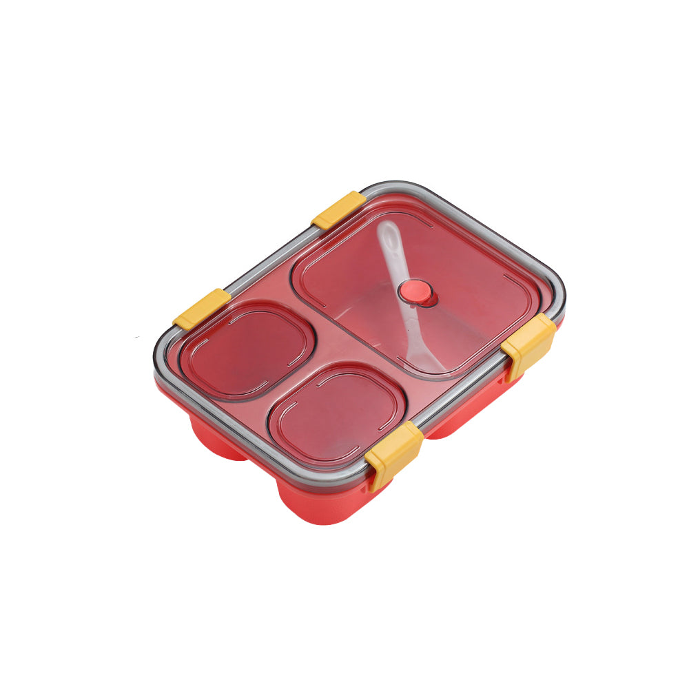 Portable Microwaveable Lunch Box Bento Box-3-Compartment