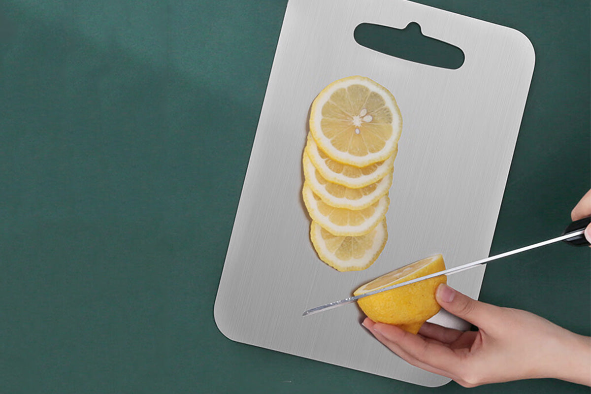 Pure Titanium Durable Kitchen Cutting Board for Meat Fruit and Vegetable