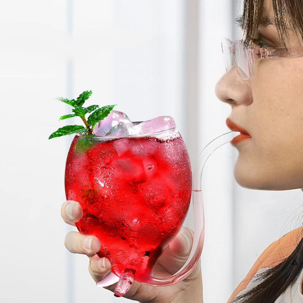 Hand Blown Sipping Liqueur Glass for Drinking