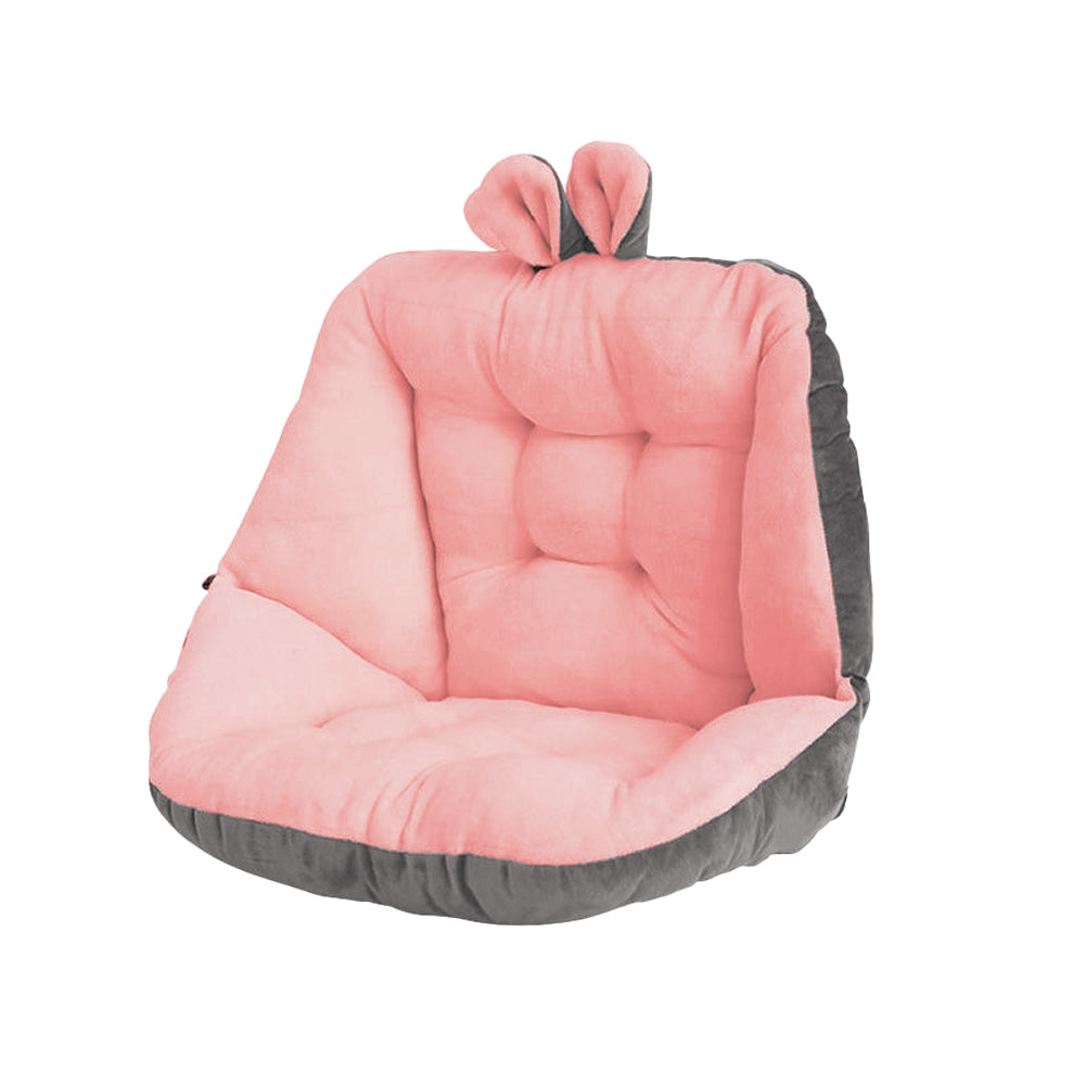 Rabbit Ear Chair Cushion with Backrest