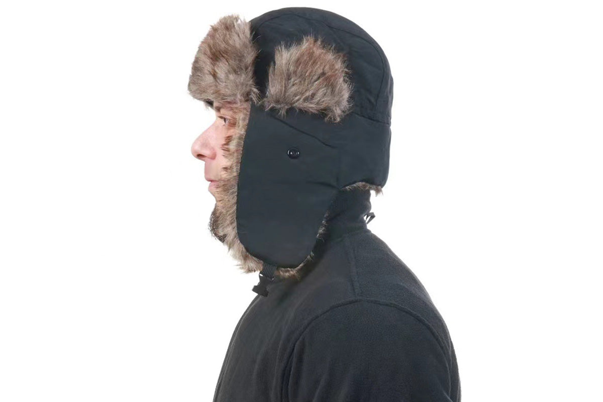 Winter Trapper Hat Warm Faux Fur Trooper Russian Bomber Eskimo Pilot