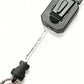 Retractable Key Holder Heavy Duty Extends With Belt Clip