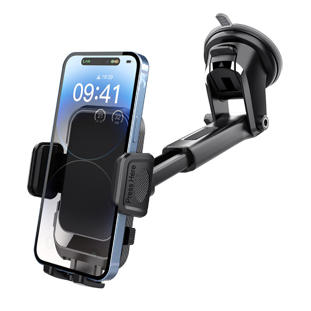 2 PCS Car Phone Holders for Windshield Dash Air Vent Rotatable Phone Mount for iPhone Smartphone
