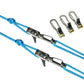 6PCS Rope Tensioner Kit Guyline Tightener Camping Rope Lock Set